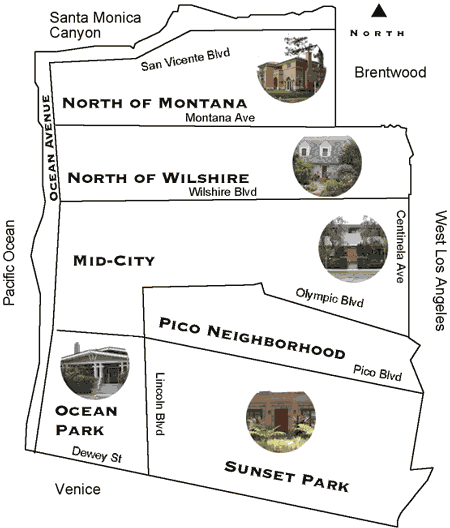 Santa Monica Street Maps and Neighborhoods - Santa Monica Market Guide